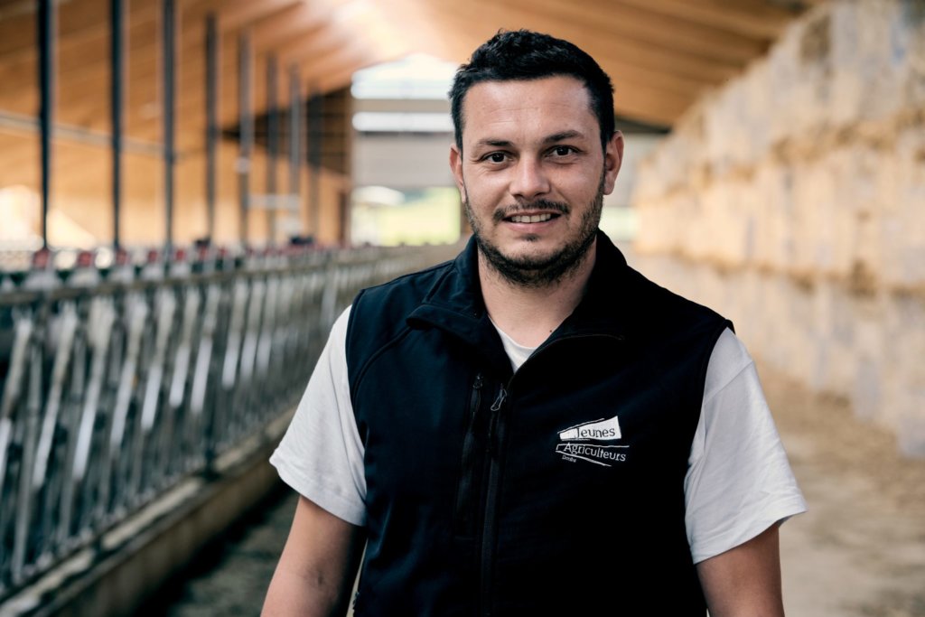 « Les jeunes s’investissent beaucoup dans les organismes agricoles », selon Justin Liégeon. Photo Loris Faé